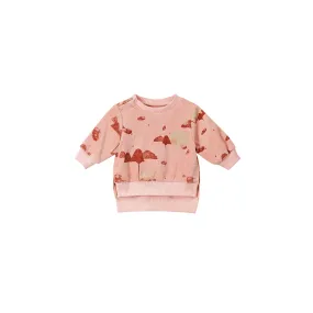 Baby Terry Sweatshirt - Peach