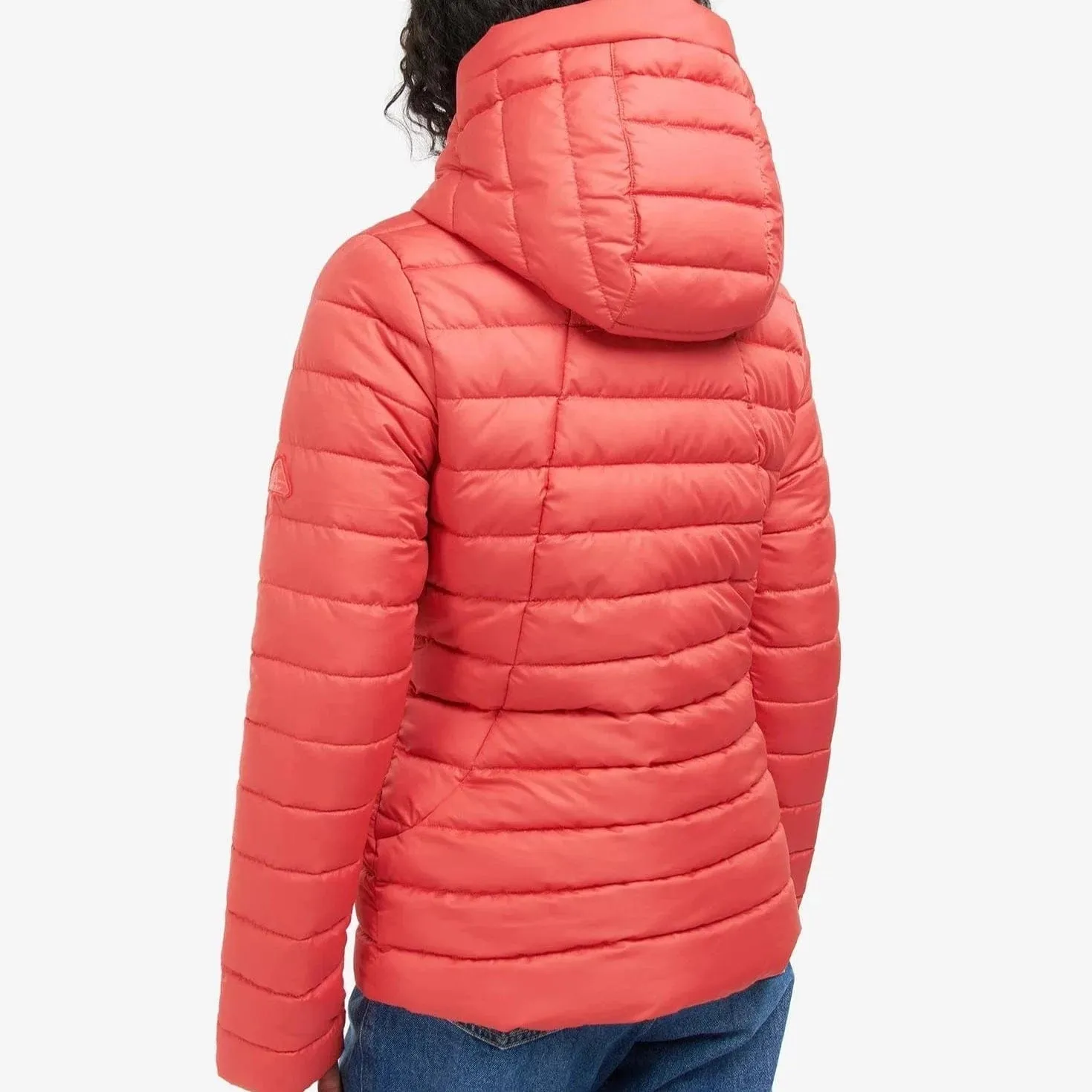 Barbour Coraline Quilted Jacket Coral