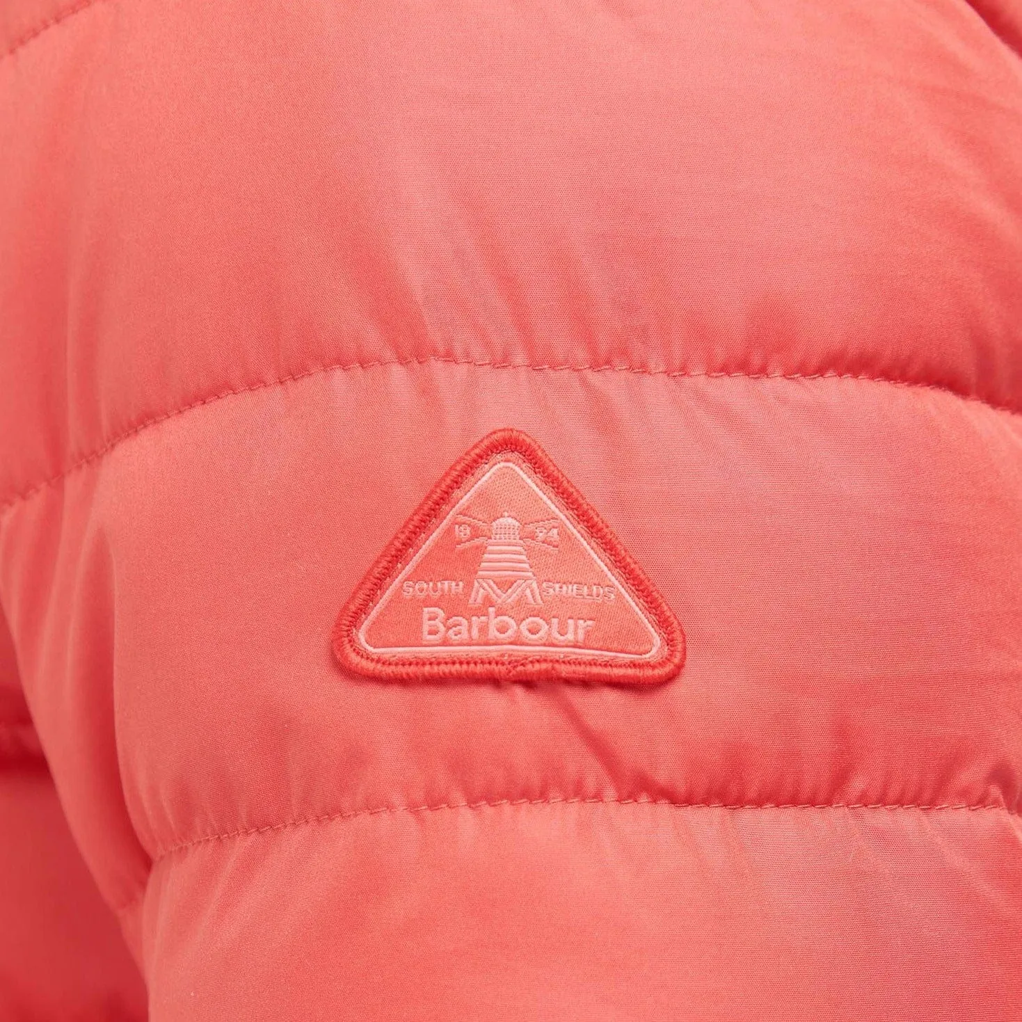 Barbour Coraline Quilted Jacket Coral