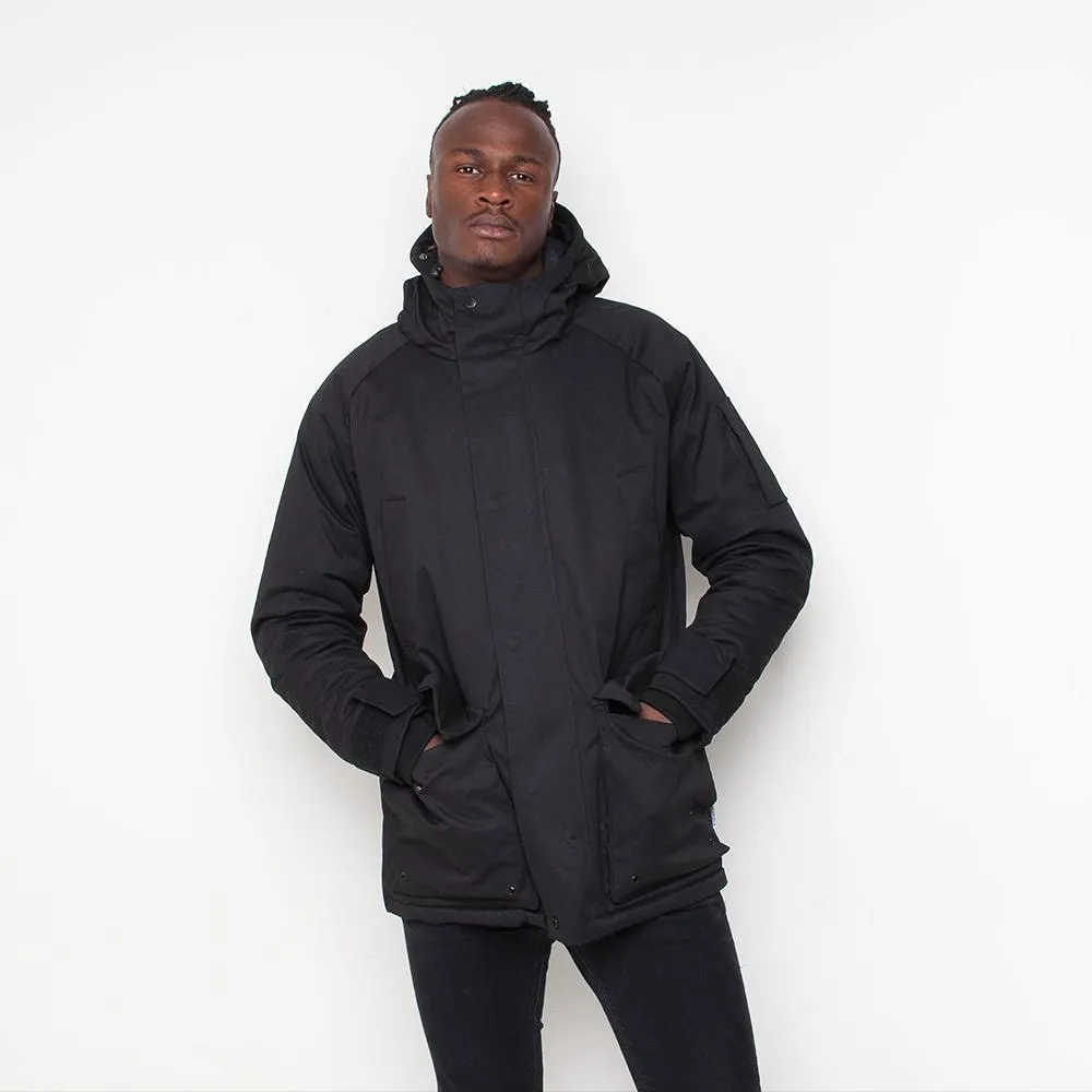 Bellfield - Parka - Mens Coat - Black