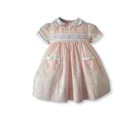 Betsy Blush Smocked Dress