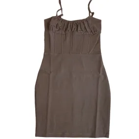 Brown Bodycon Dress