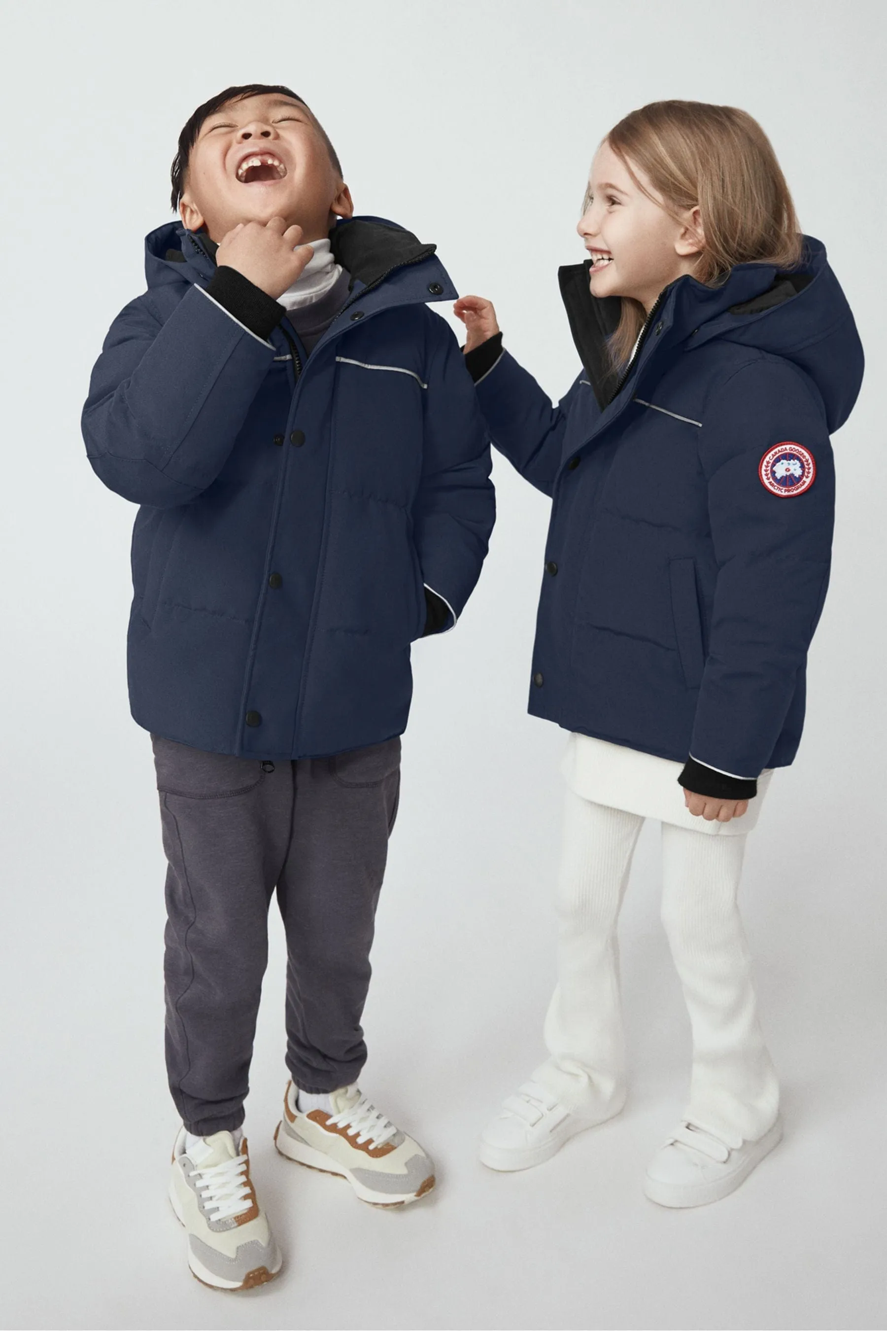 Canada Goose Kids Snowy Owl Down Parka Jacket