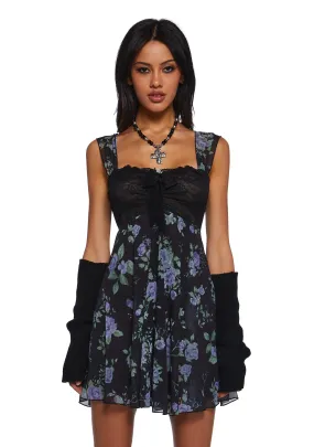 Can’t Forget Babydoll Dress - Black