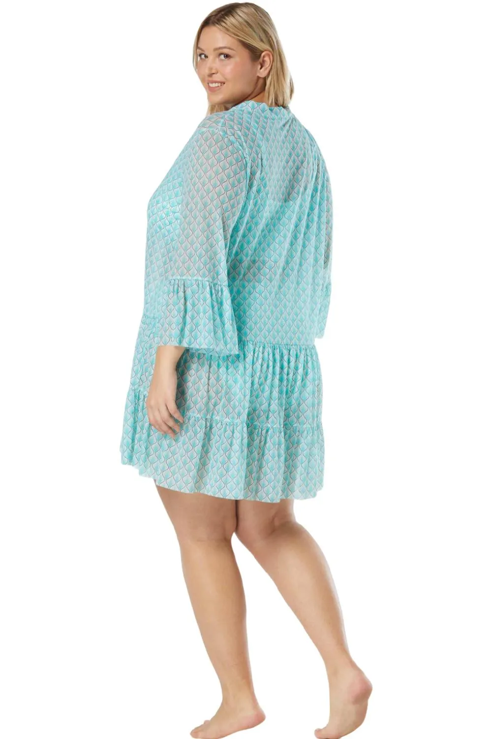 Coco Reef Enchant Cover Up Dress- Siren, Oasis (U36295)