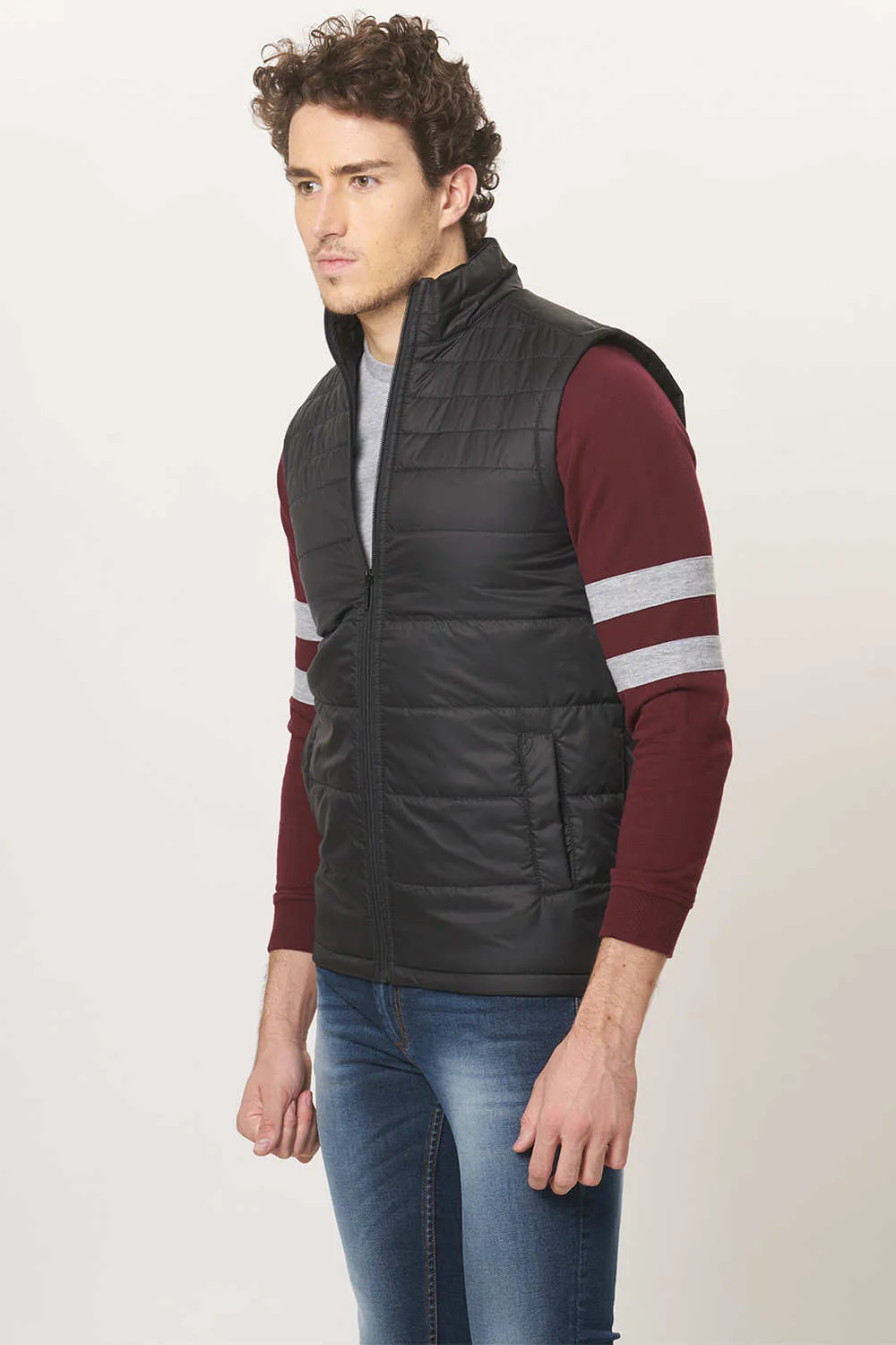 Comfort Fit Light Weight Polyfill Jacket