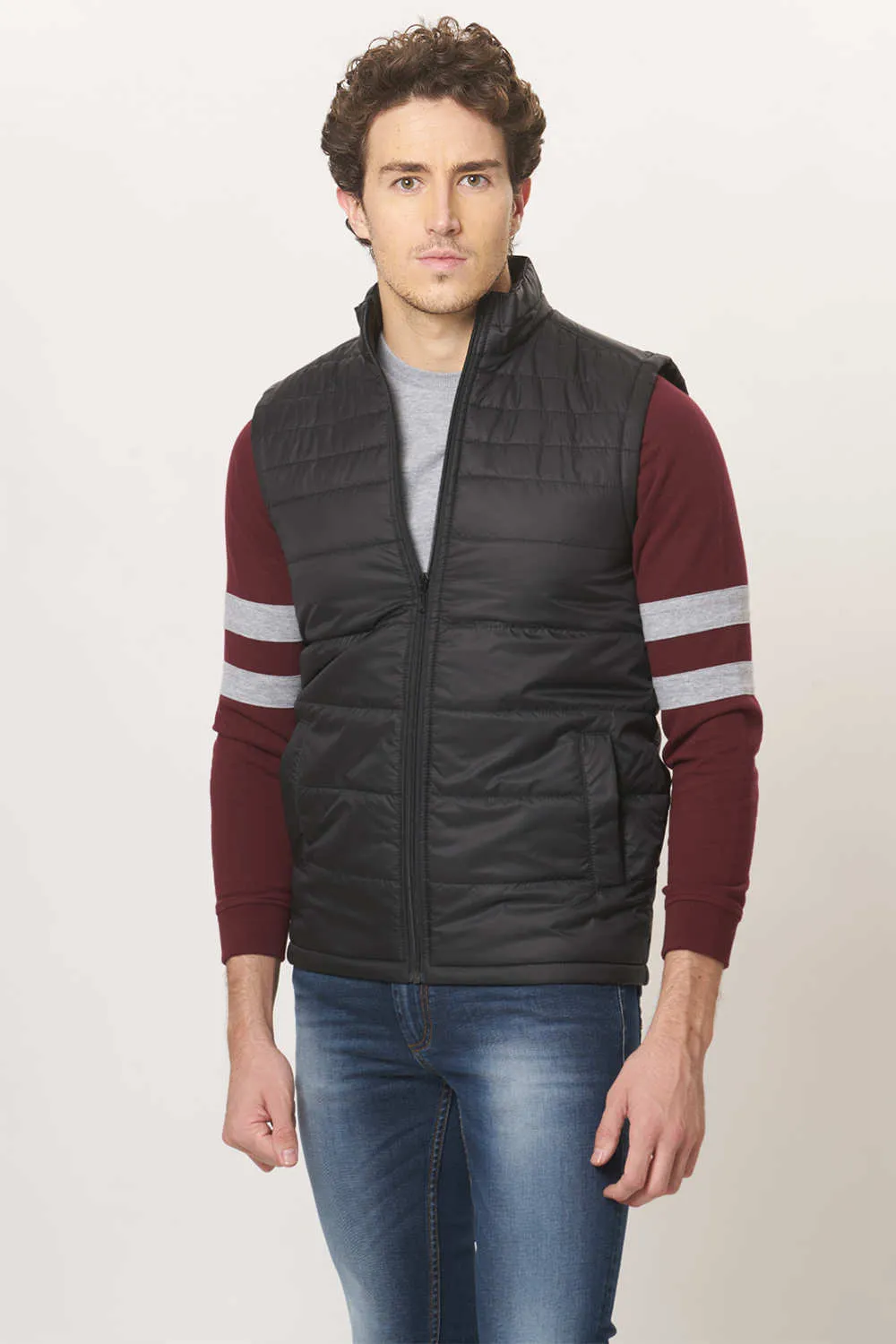 Comfort Fit Light Weight Polyfill Jacket