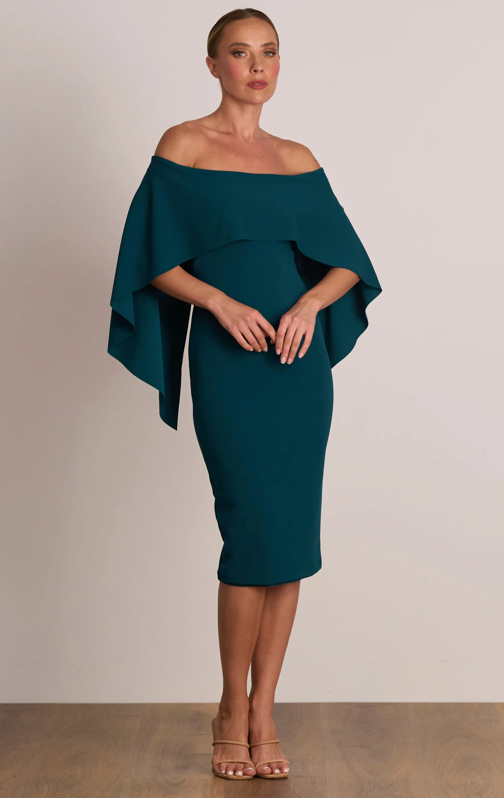 Composure Midi Dress by Pasduchas - Teal