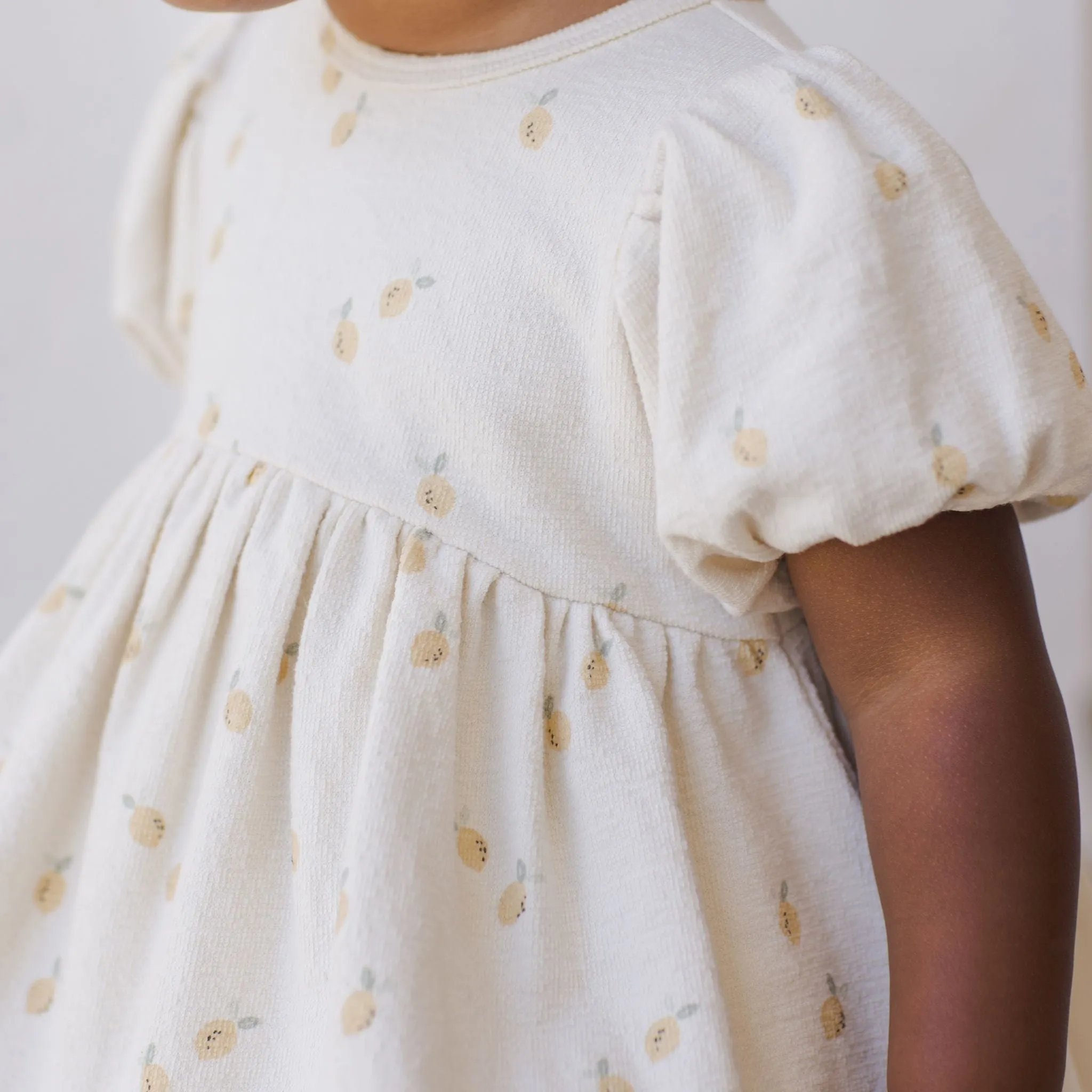 Darla Dress - Lemons by Quincy Mae