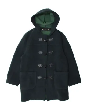 DIVISION VOGUE Womens Hooded Duffle Coat UK 16 Large Green