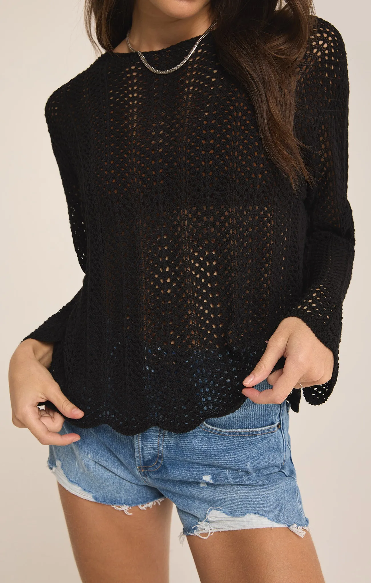 Donovan Crochet Top