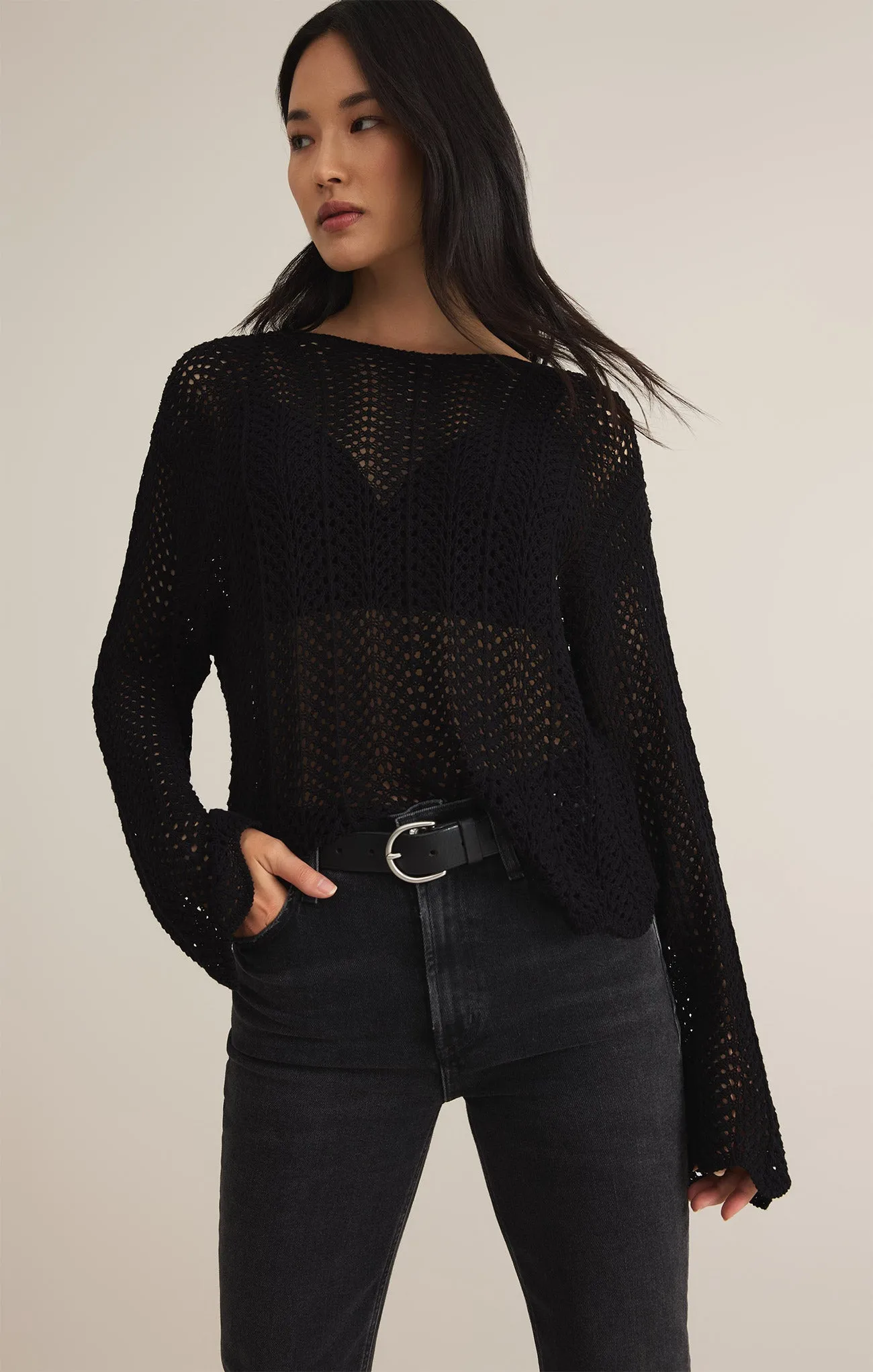 Donovan Crochet Top