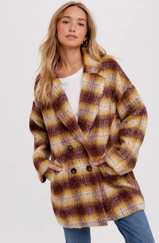 Emma Plaid Shacket