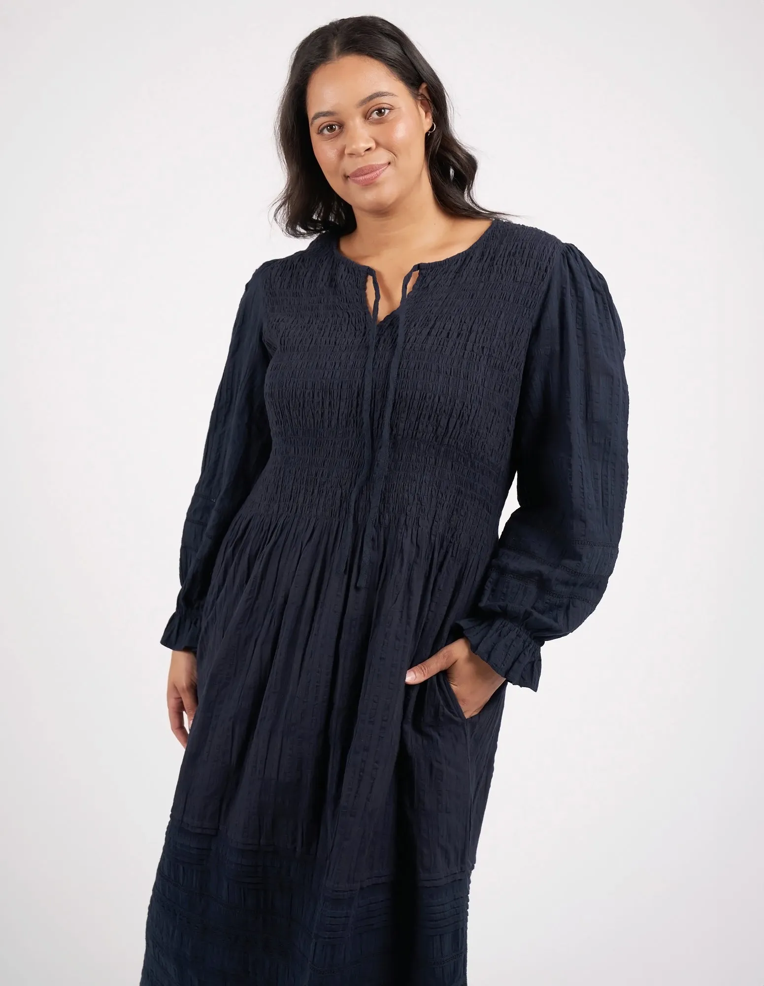 Fennel Dress Navy