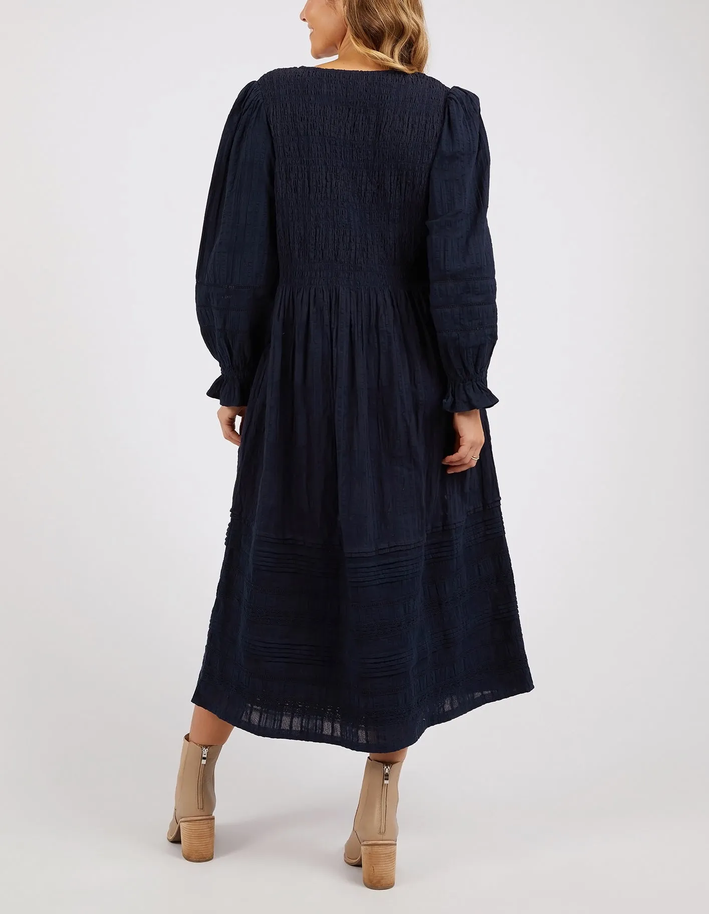 Fennel Dress Navy