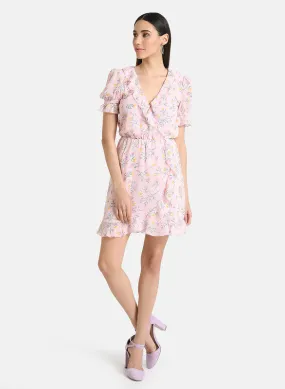 Floral Printed Mini Dress