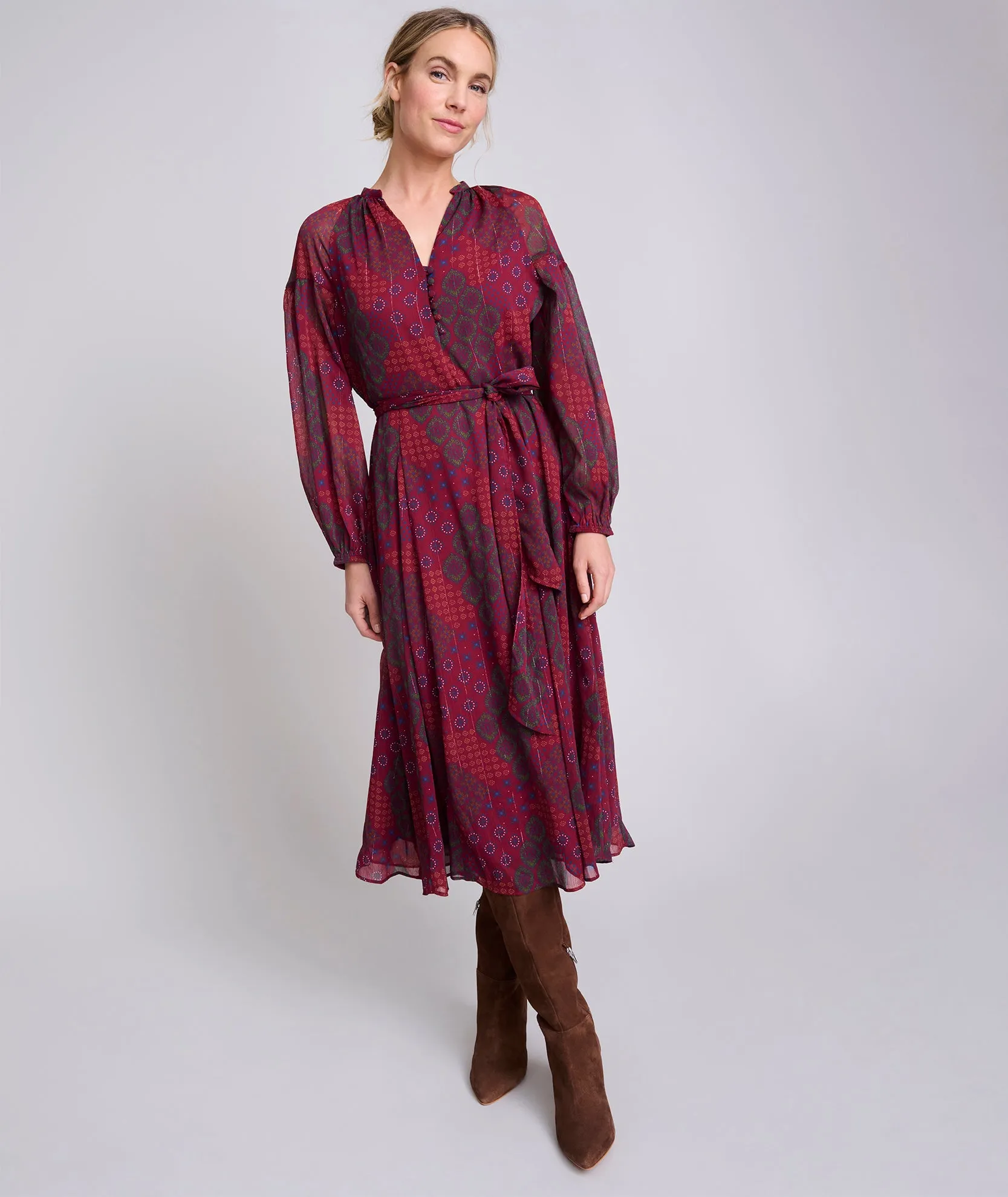 Georgette Carly Dress