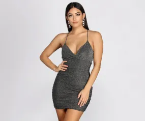 Glitter Bae Mini Dress