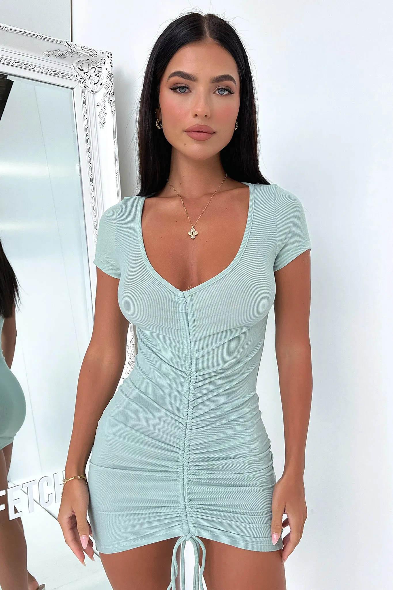 Heather Dress - Sage