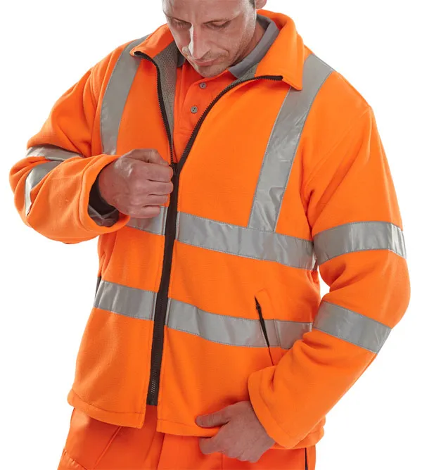 Hi-Viz Zip Fleece