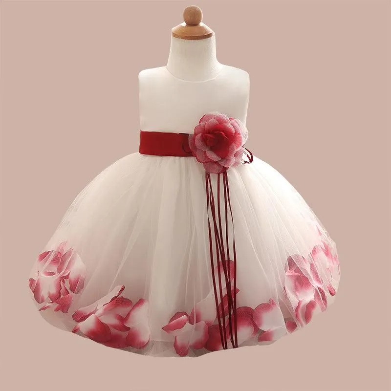 High Grade Autumn Children's Fluffy Princess Dress - Infant to 1 Year Old - Factory Direct Sales