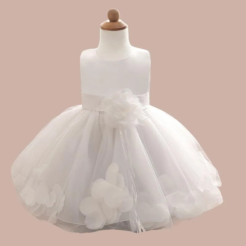 High Grade Autumn Children's Fluffy Princess Dress - Infant to 1 Year Old - Factory Direct Sales