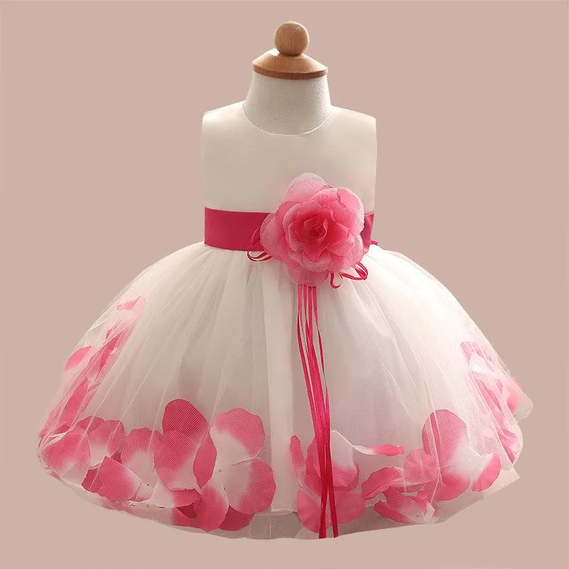 High Grade Autumn Children's Fluffy Princess Dress - Infant to 1 Year Old - Factory Direct Sales