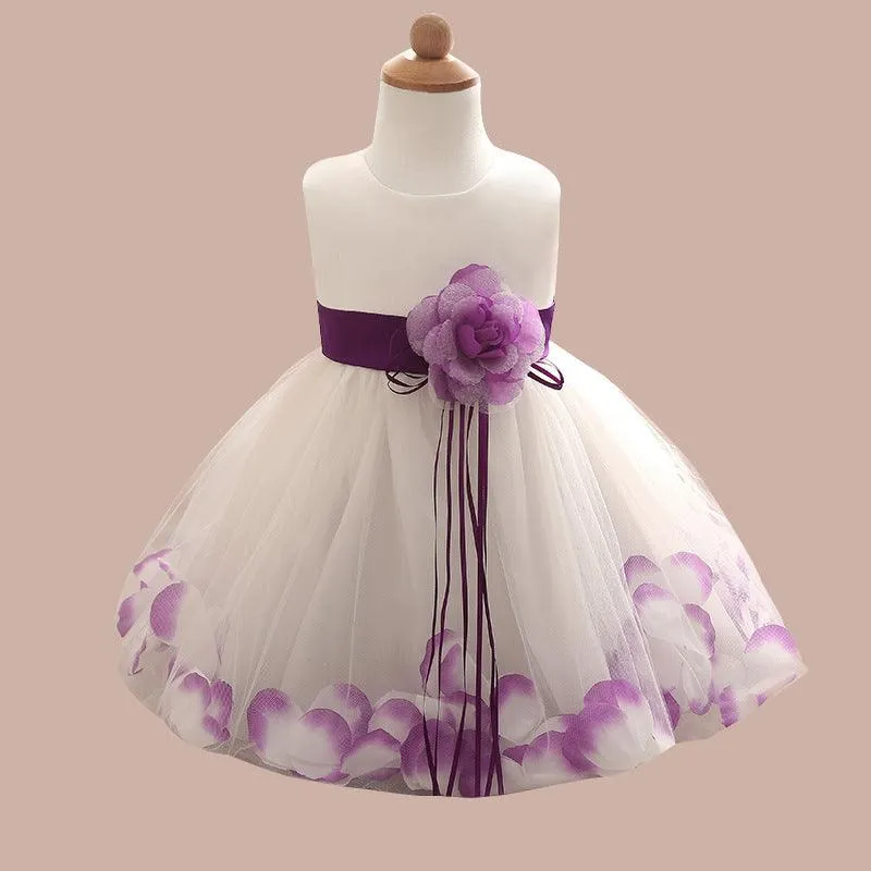 High Grade Autumn Children's Fluffy Princess Dress - Infant to 1 Year Old - Factory Direct Sales