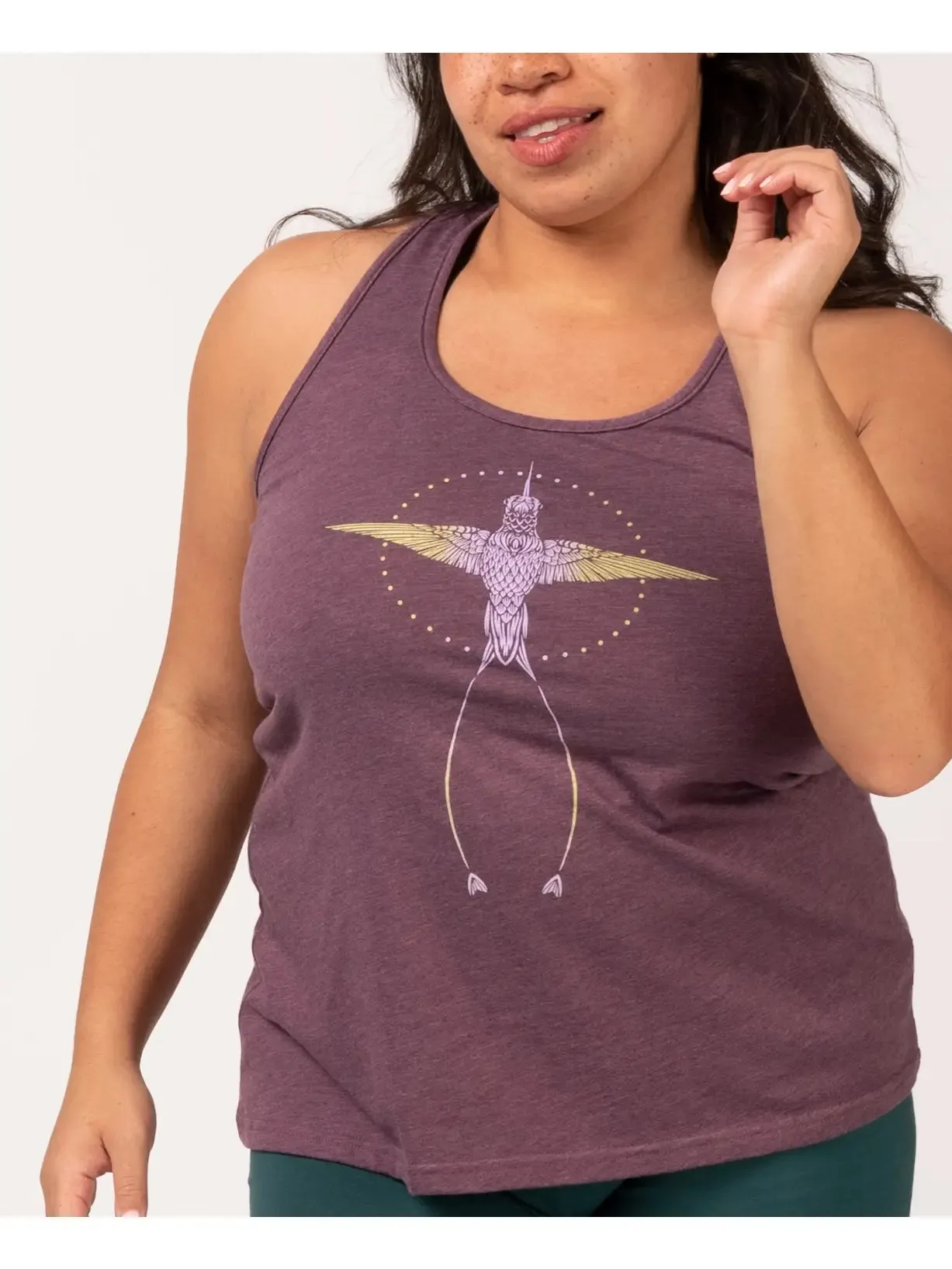 Higher Vibration Humming Bird Tank Top