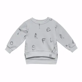 Kids Terry Sweatshirt - Light Grey