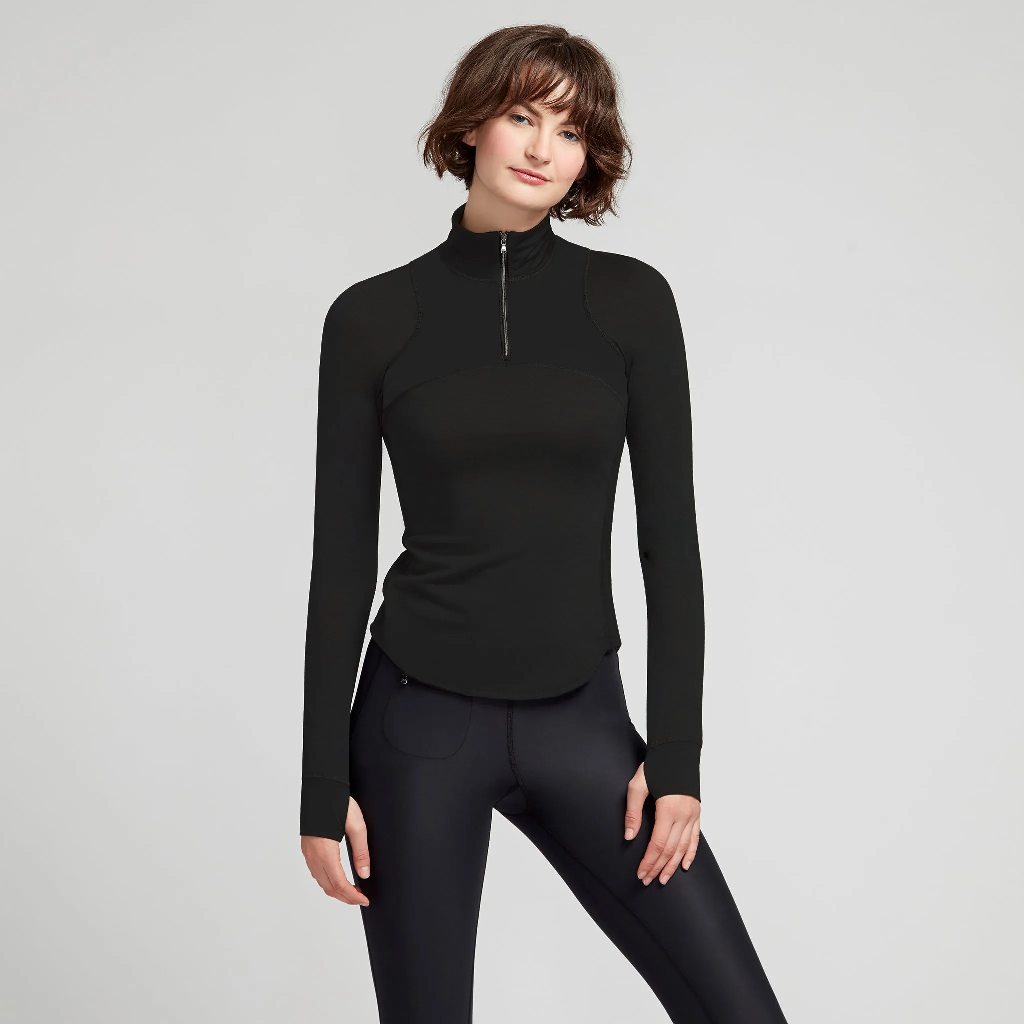 Lexi Top in Sueded Eco