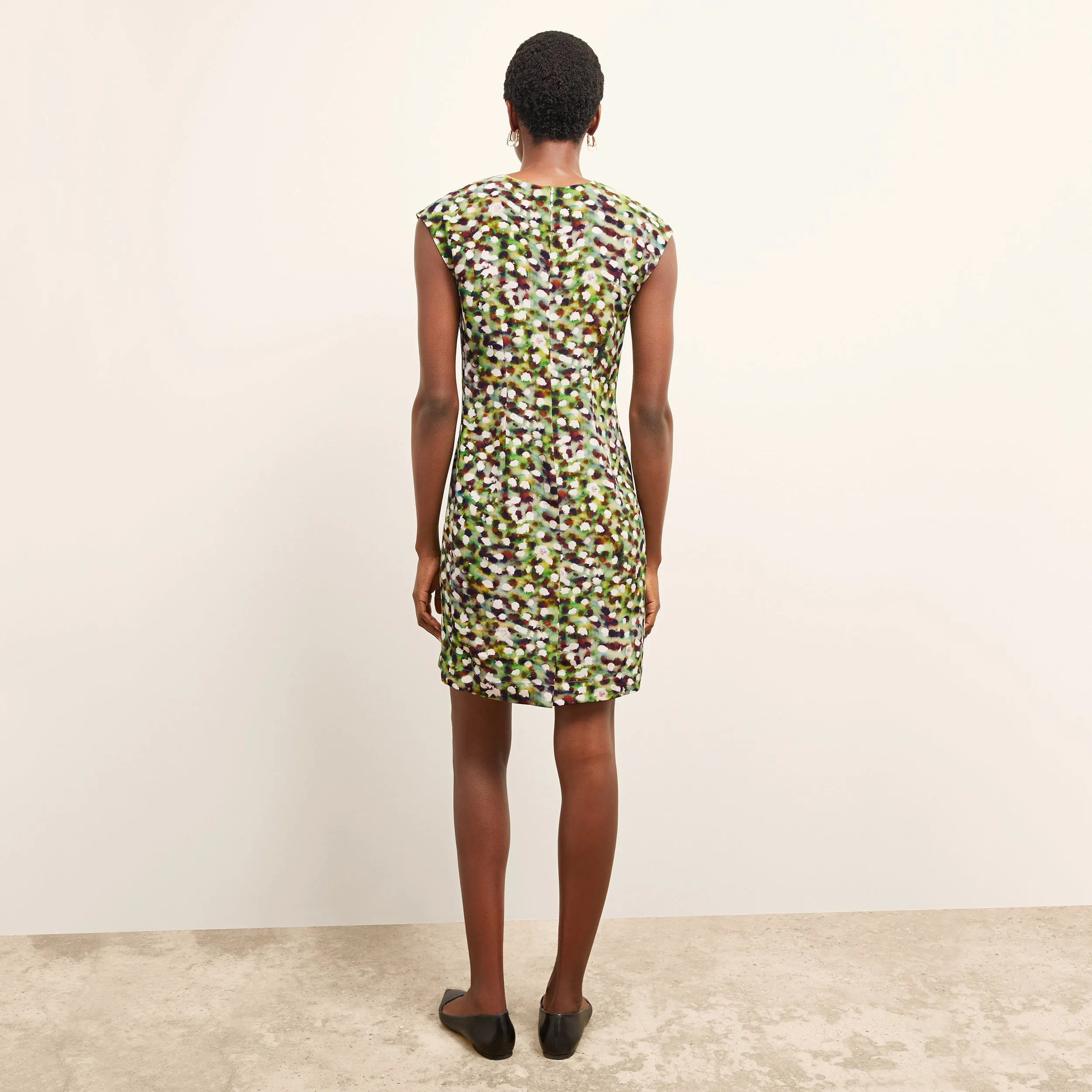 Maaza Dress - Washable Silk :: Spotlight Print