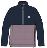 Men's Highland Recycled Polartec® Fleece - Lilac/ Deep Navy