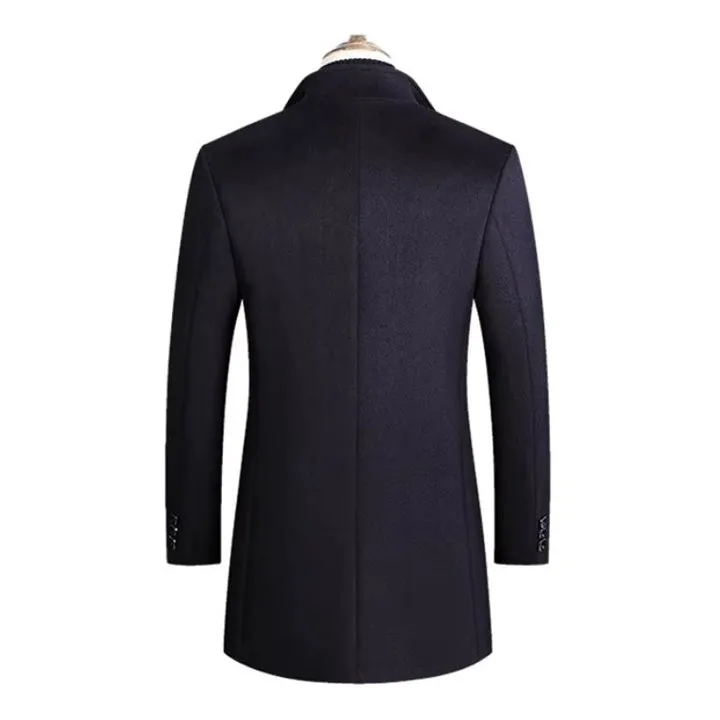 Men's Wool Blend Coat