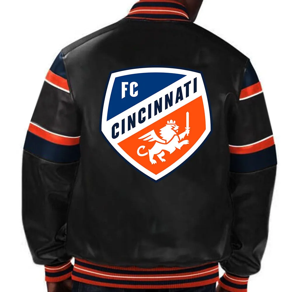 MLS FC Cincinnati Leather Jacket