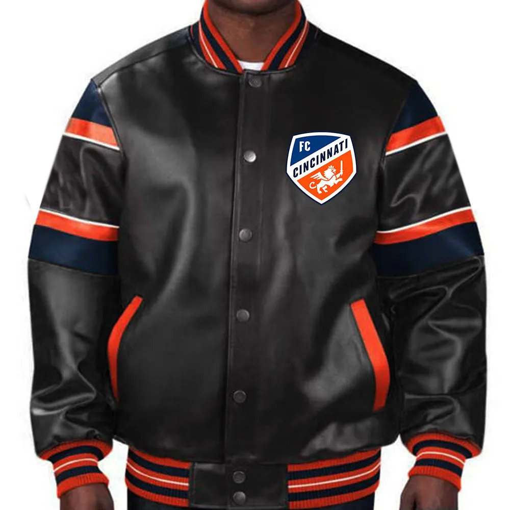 MLS FC Cincinnati Leather Jacket