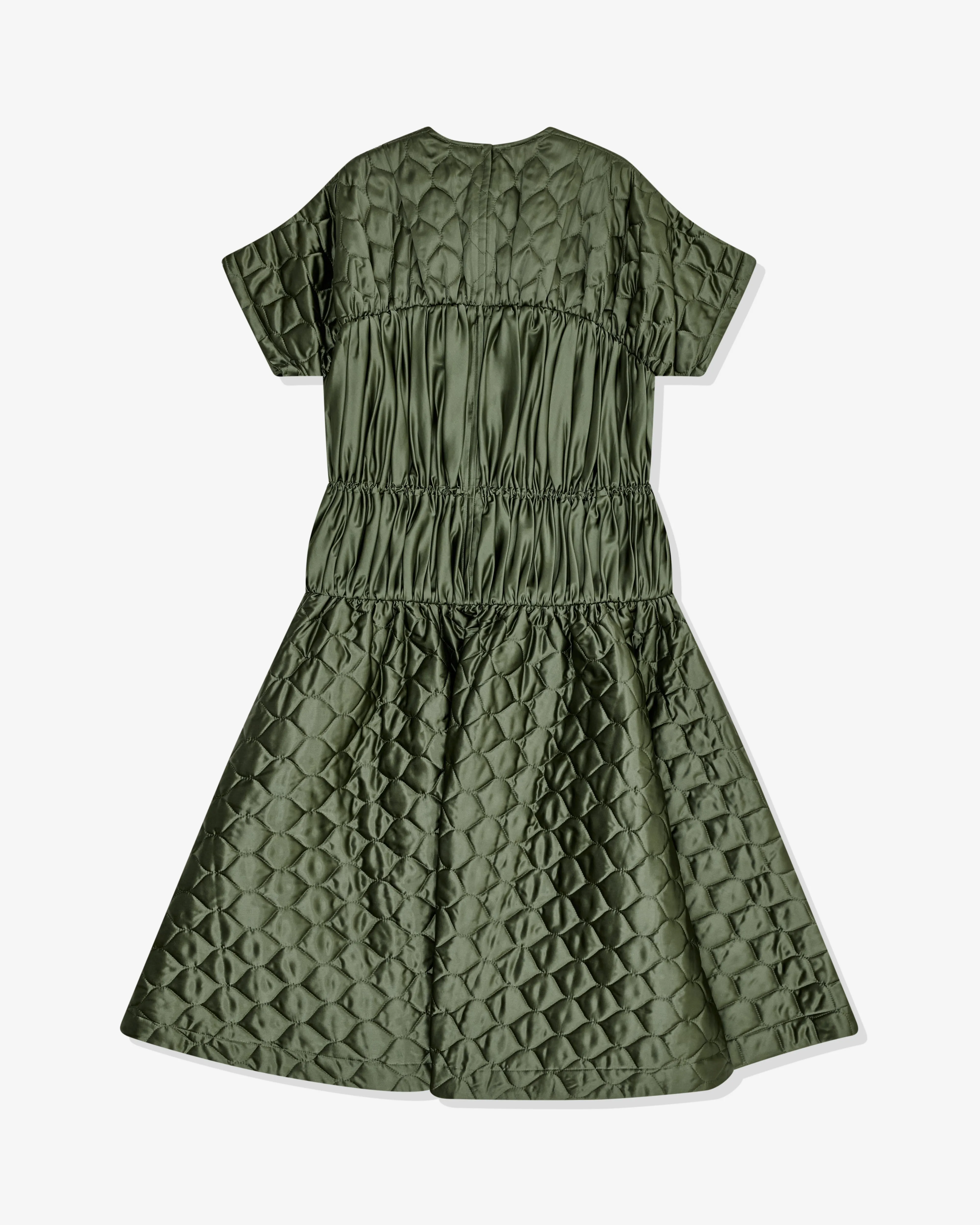 Noir Kei Ninomiya - Women's Quilted Dress Skirt - (Khaki)