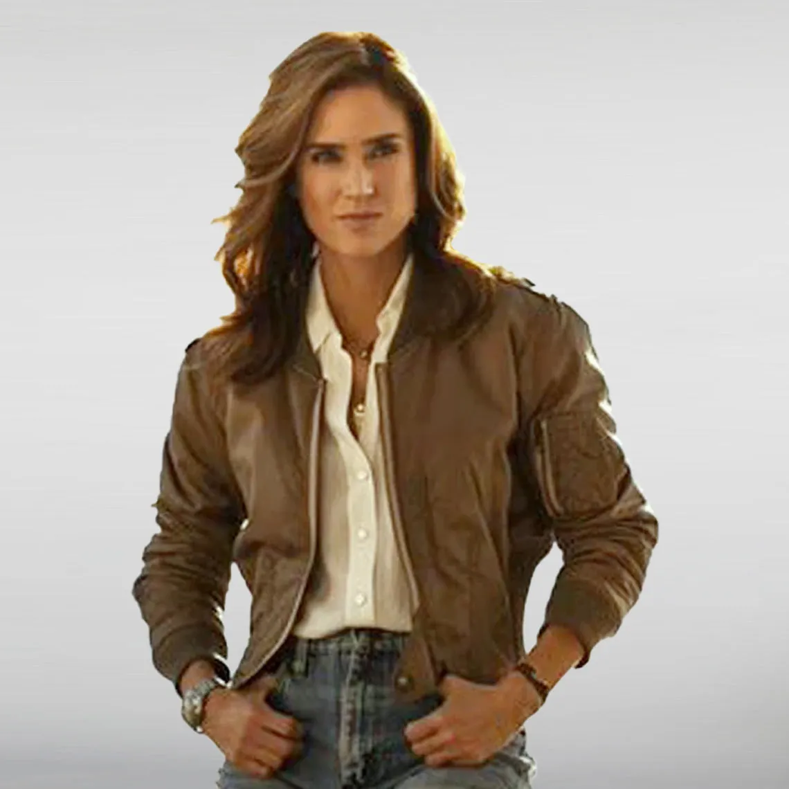 Penny Benjamin Top Gun Maverick Jennifer Connelly Jacket