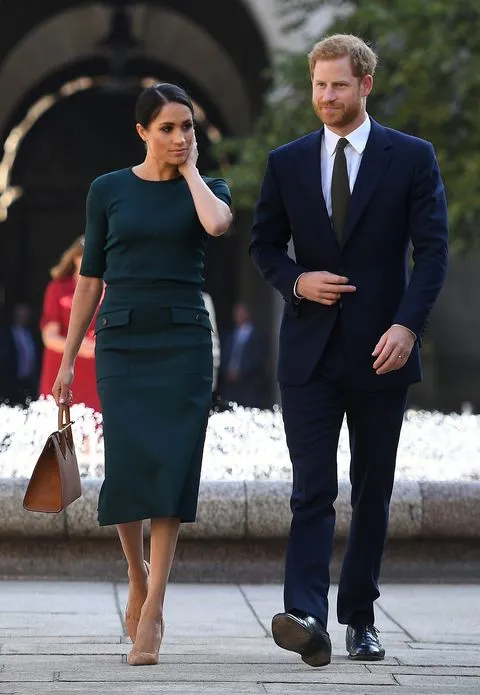 pocket dress - Meghan Markle inspired dress