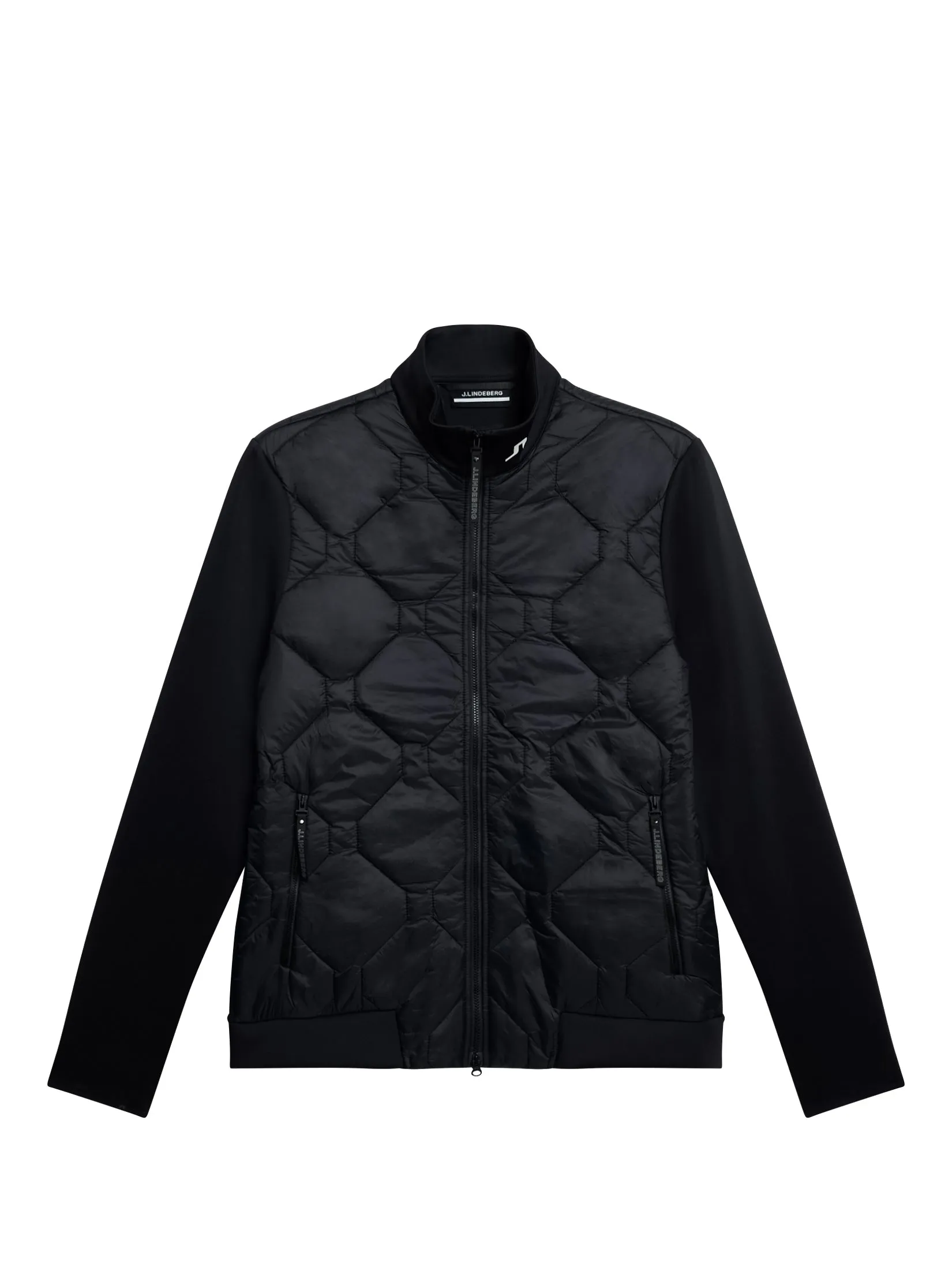 Quilt Hybrid Jacket / Black