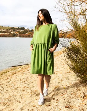 River Dress Jungle Green