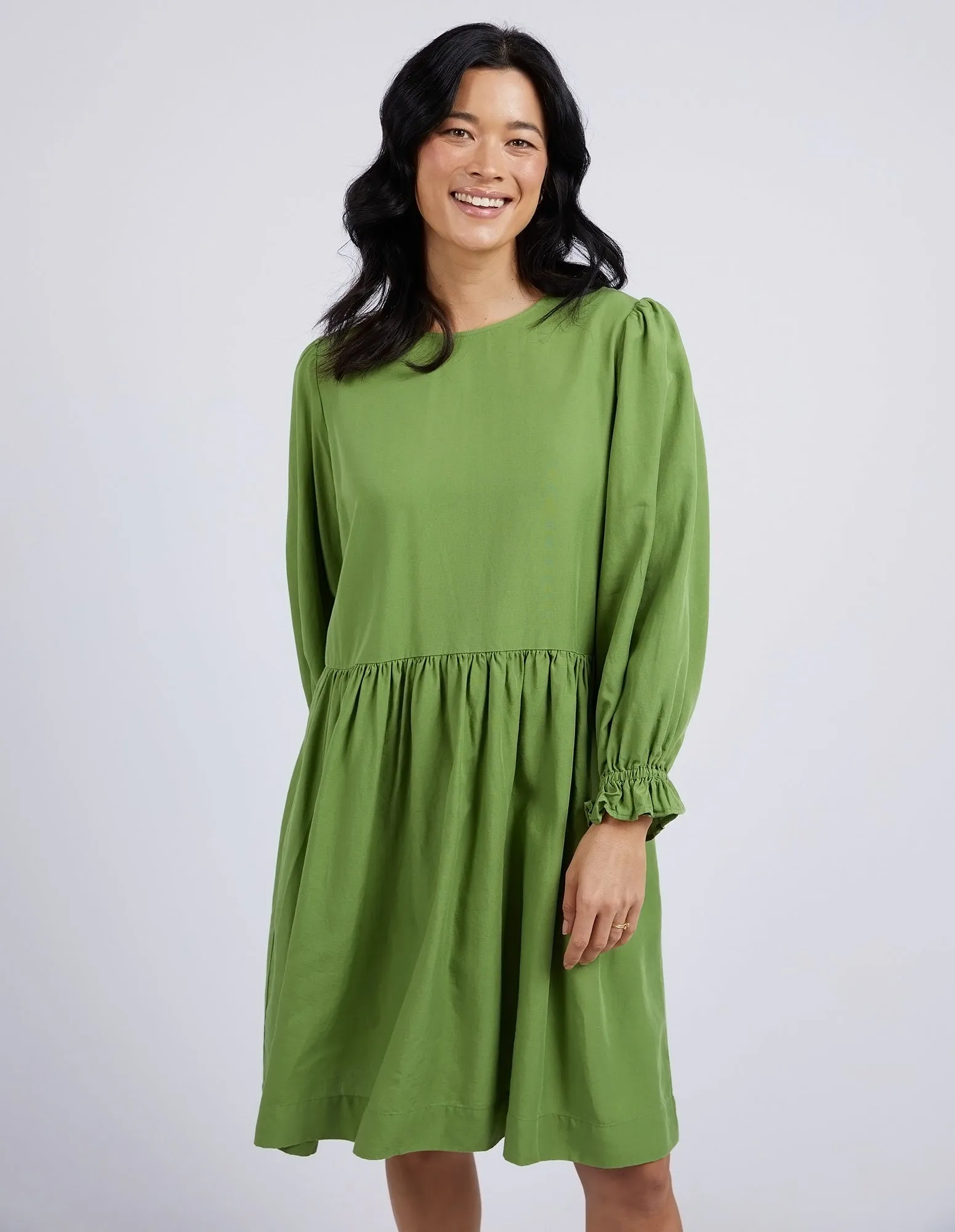 River Dress Jungle Green