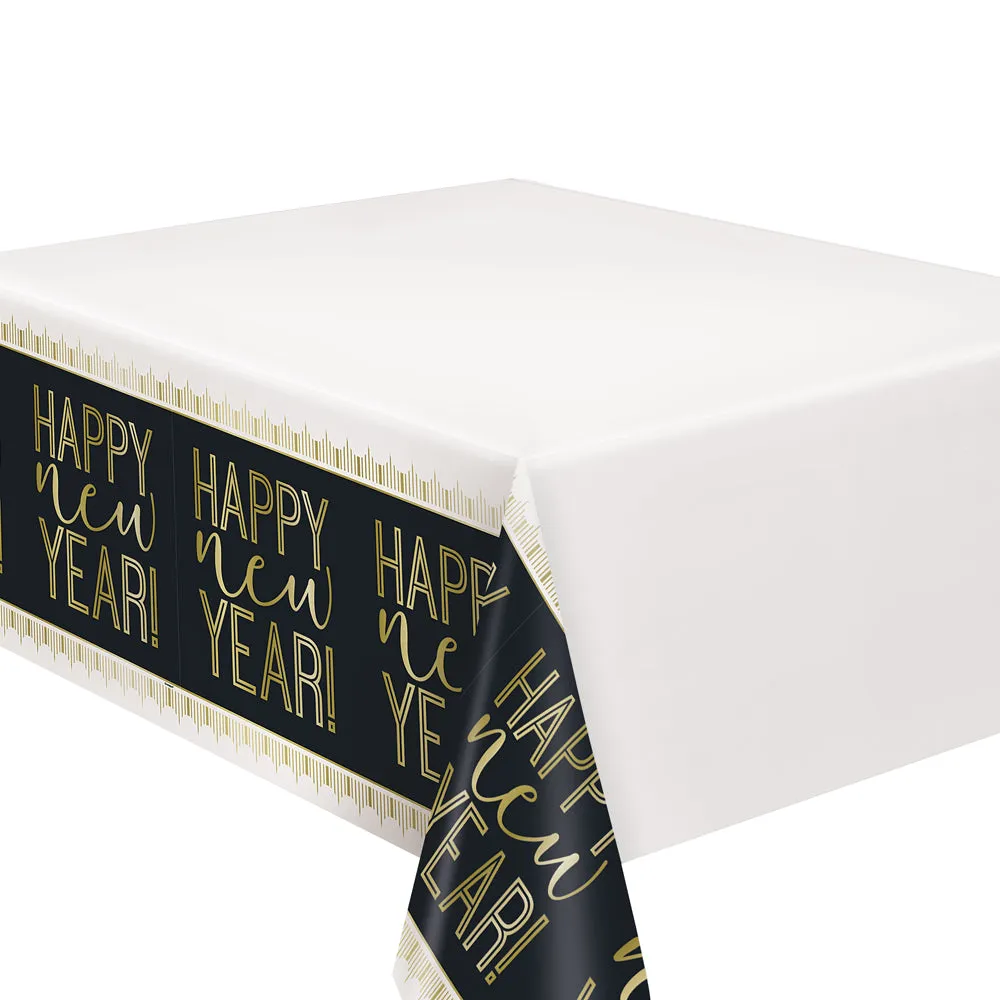 Roaring New Year Plastic Tablecloth - 2.13m