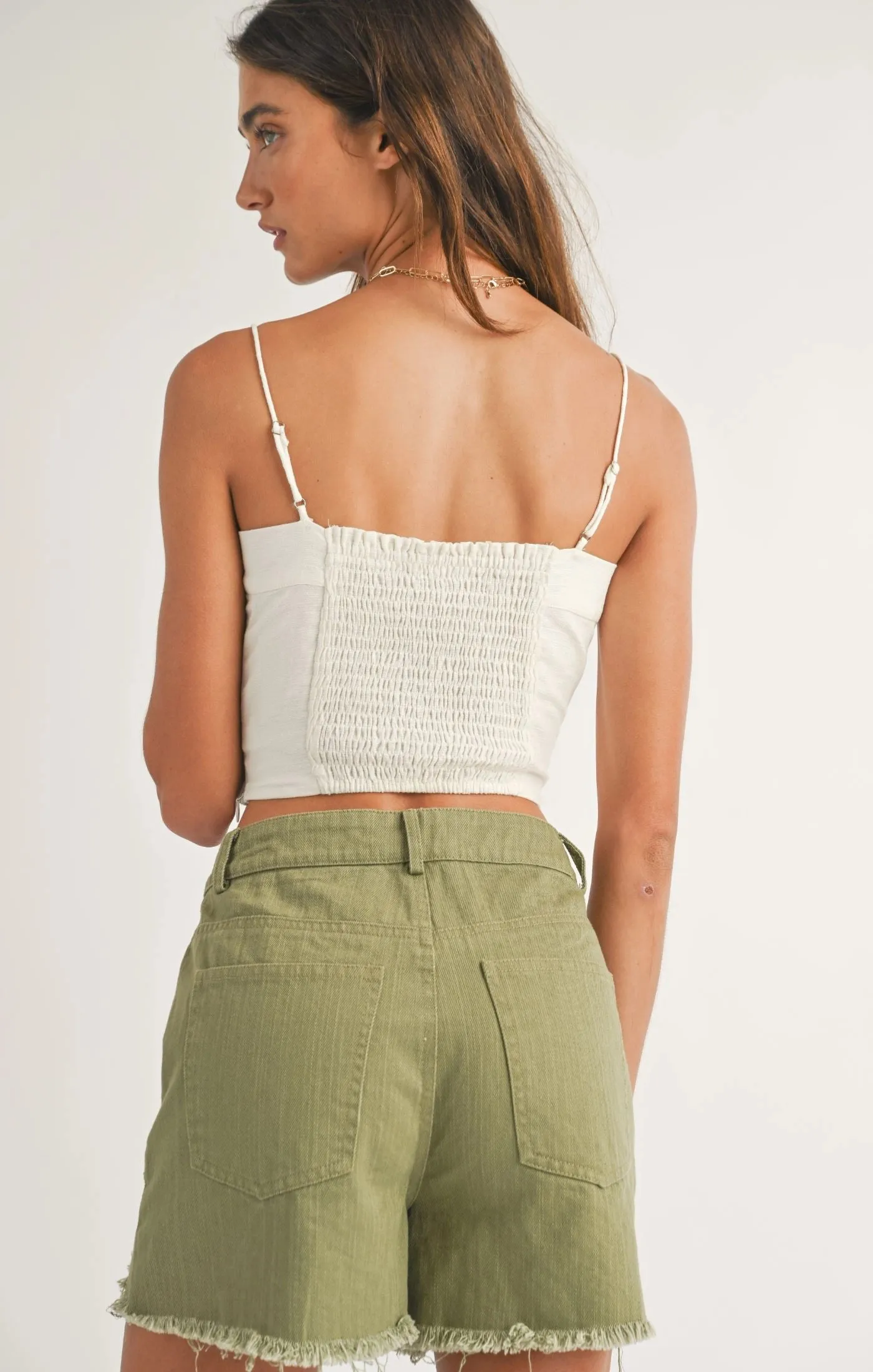 Sage the Label Roam Around Crop Top