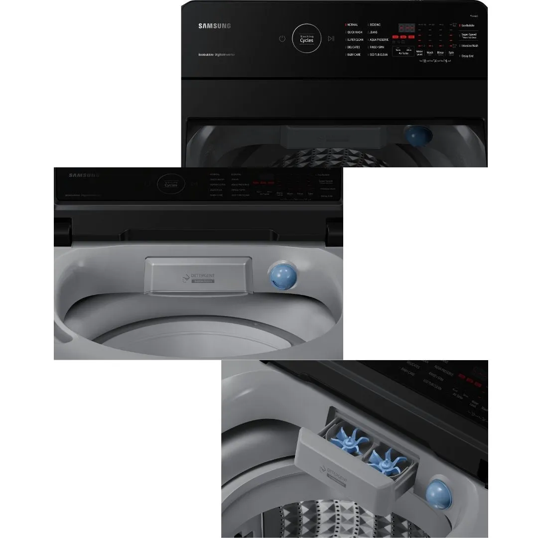 Samsung WA80CG4545BDFQ 8kg Top Load Washer with Ecobubble™