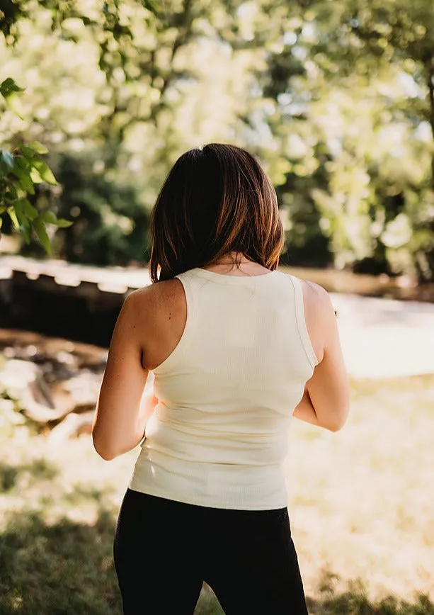 Stretchy Rib Knit Tank