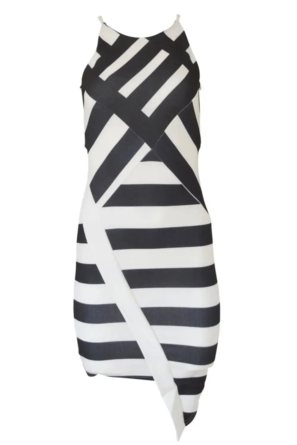 Striped Bodycon Dress