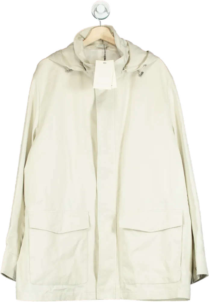 Suitsupply Off-White Piemonte Parka UK XXXL