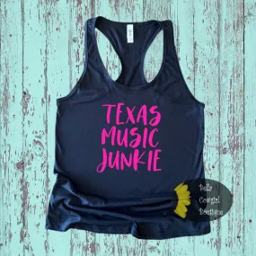 Texas Music Junkie Women's Tank Top