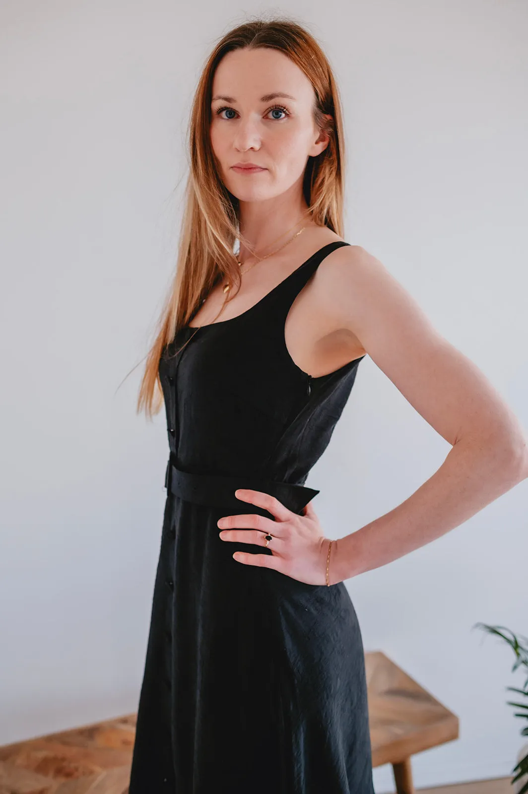 The Alisa Dress by FRNCH - Black